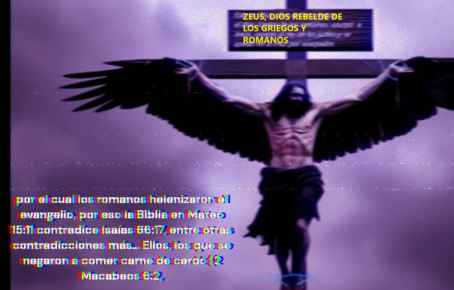 el dios pagano queda en la cruz2