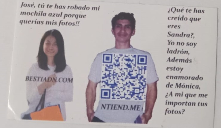 El bendito Gabriel se va con Vanessa, la mujer bendita, a seguir su vida en el cielo, dejando atrás a la mujer maldita quién se desvance en el fuego del&nbsp;infierno.