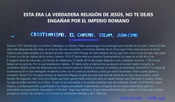 Que no te agarren de huevón: La religión de Jesús no era el Cristianismo, su religión era diferente a todas las religiones dominantes en el&nbsp;mundo.