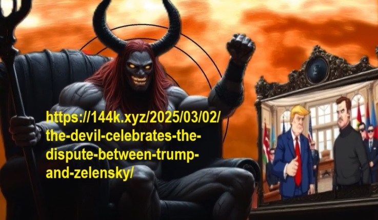 El Diablo Celebra la Disputa Entre Trump y&nbsp;Zelensky.